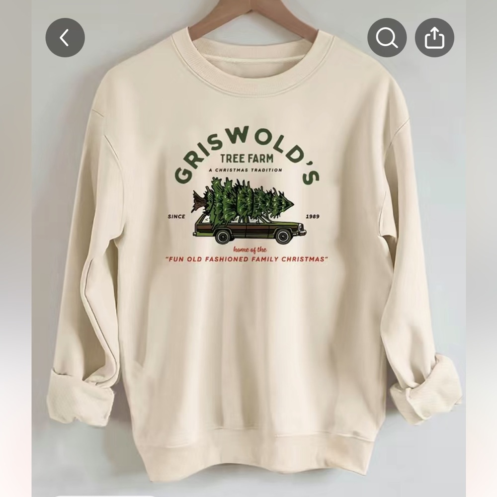 Christmas Vacation cozy, crewneck sweatshirt - NWT